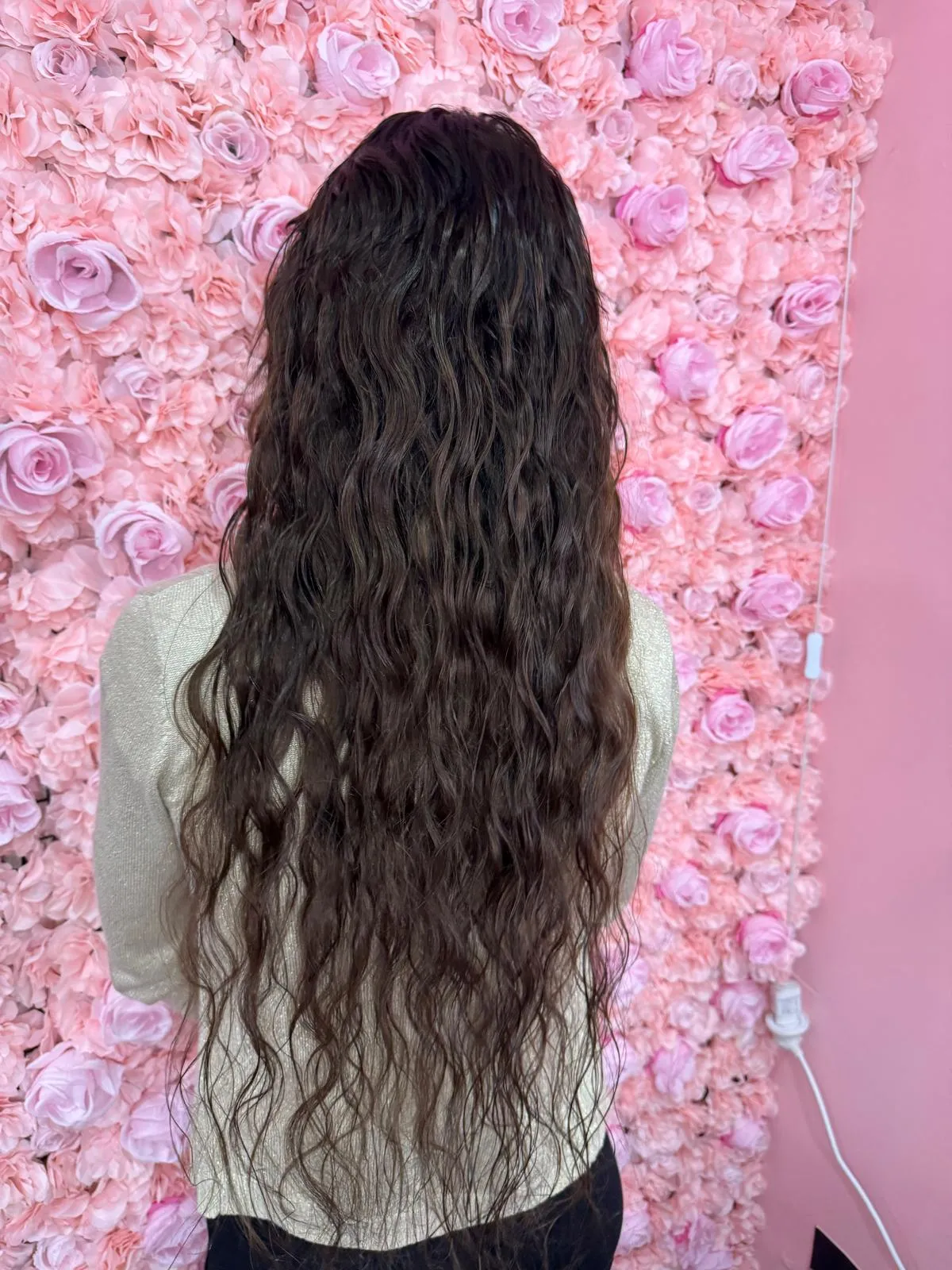 תוספות שיער אורך — שינוי דרמטי